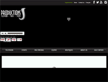 Tablet Screenshot of productionsj.com